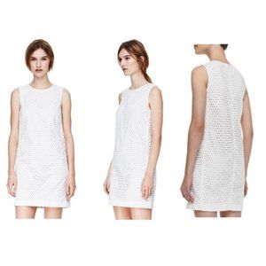 THEORY White Shift Summer Dress Sz 00